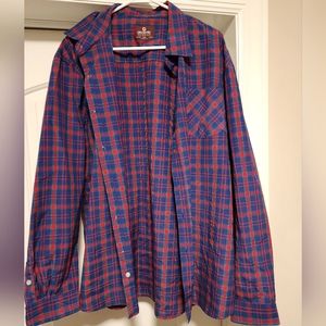 Mens Akademiks button down shirt